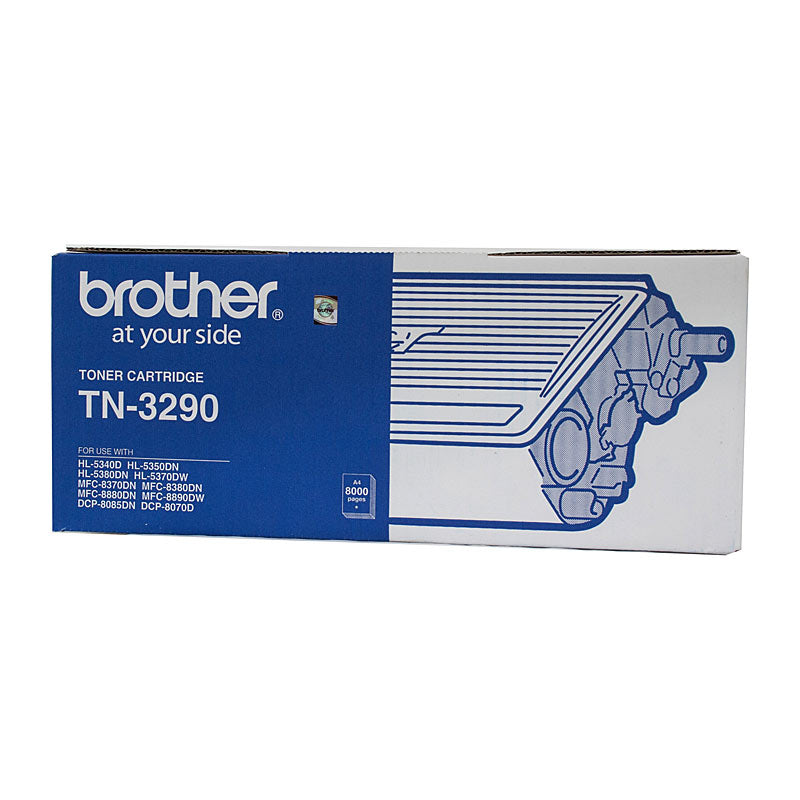BROTHER TN-3290 Mono Laser Toner - High Yield - HL-5340D/5350DN/5370DW/5380DN, MFC-8370DN/8890DW/8880DN- up to 8000 page