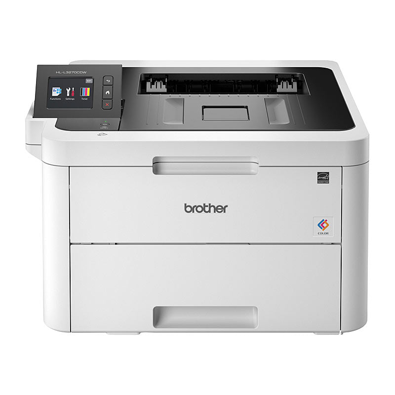 Brother HL-L3270CDW Colour LED Laser Printer with automatic 2-sided printing, wireless connectivity and NFC 24ppm, LAN, 