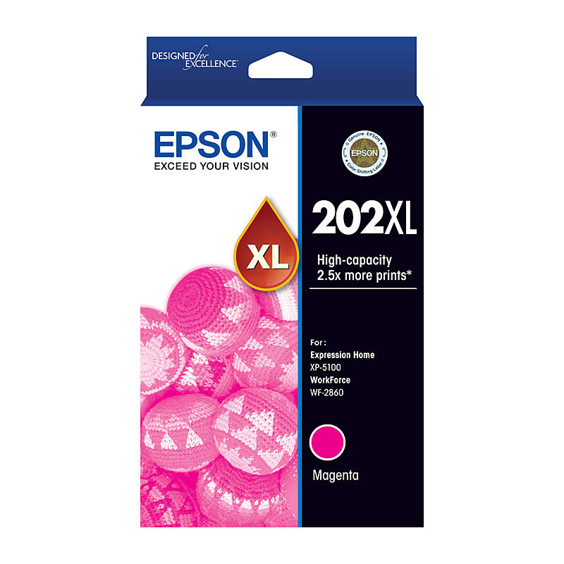 EPSON 202XL Magenta Ink Cartridge