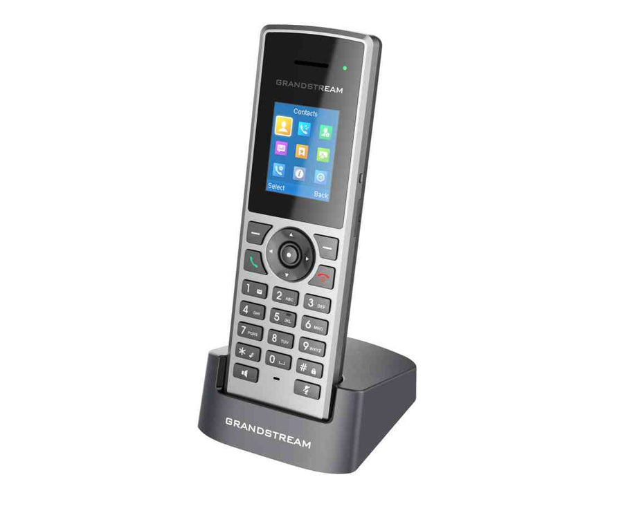 GRANDSTREAM DP722 Cordless Mid-Tier DECT Handet 128x160 colour LCD, 2 Programmable Soft Keys, 20hrs Talk Time & 250 hrs 