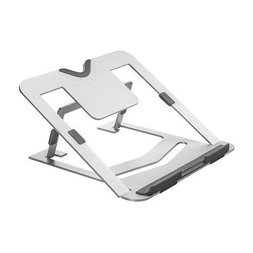 BRATECK Foldable 6-Level Adjustable Laptop Risers For Most 11'-17' laptops, tablets, and eReaders Weight Capacity 5kg 24