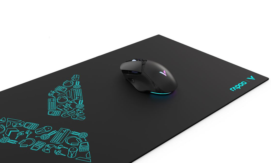 RAPOO V1L Mouse Pad - Extra Large Mouse Mat, Anti-Skid Bottom Design, Dirt-Resistant, Wear-Resistant, Scratch-Resistant,