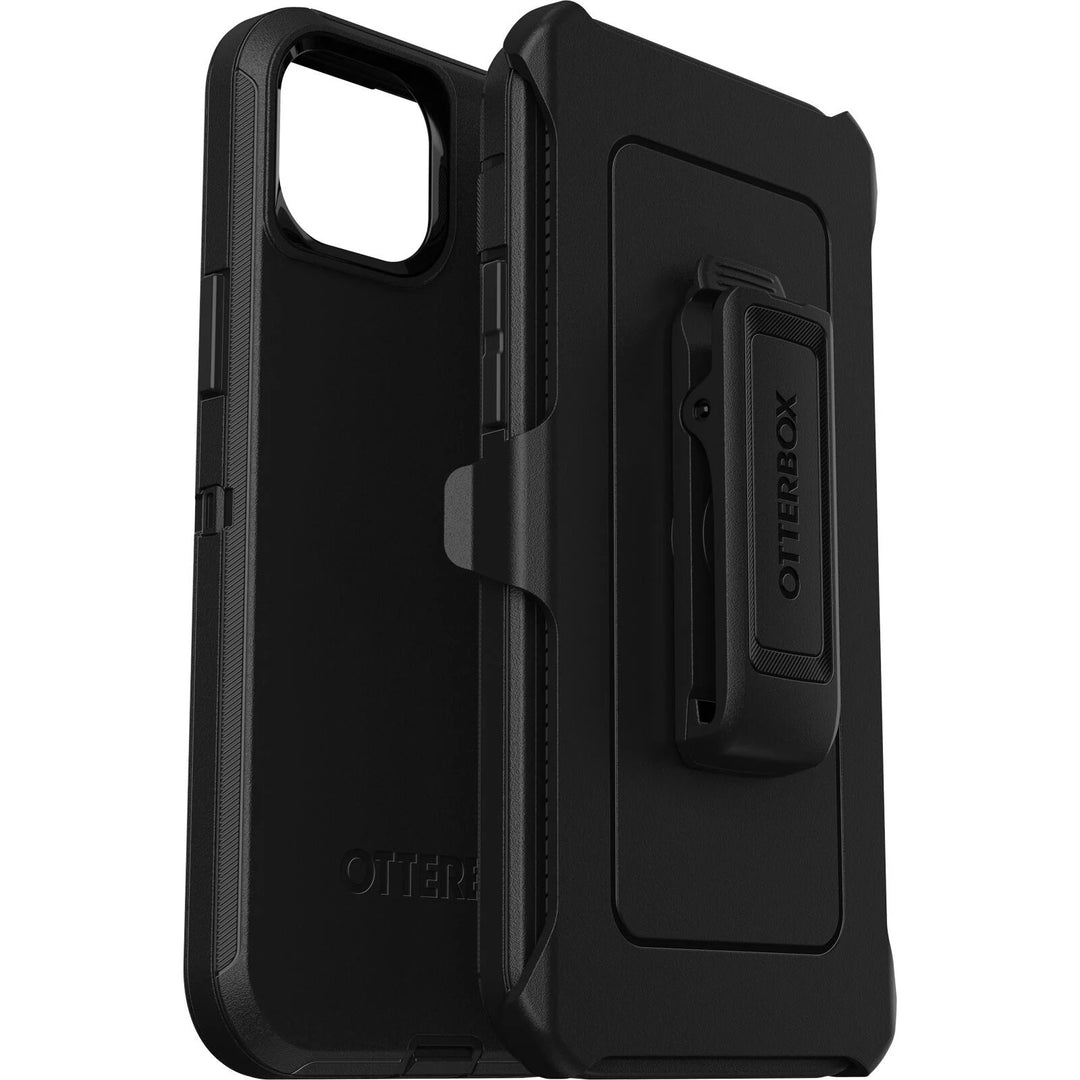 OTTERBOX Apple iPhone 14 Plus Defender Series Case - Black (77-88362), 4X Military Standard Drop Protection, Multi-Layer