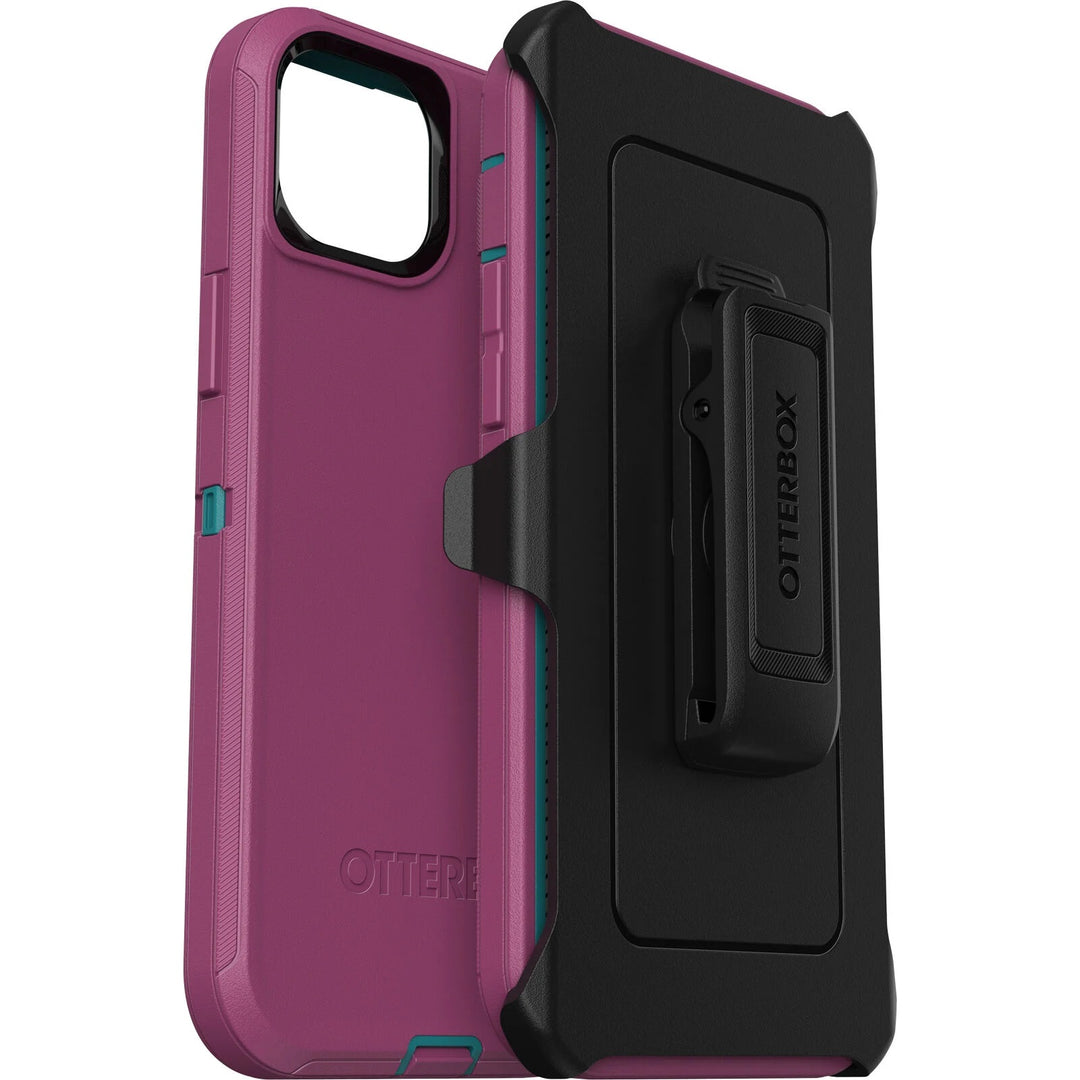 OTTERBOX Apple iPhone 14 Plus Defender Series Case - Canyon Sun (Pink) (77-88369), 4X Military Standard Drop Protection,