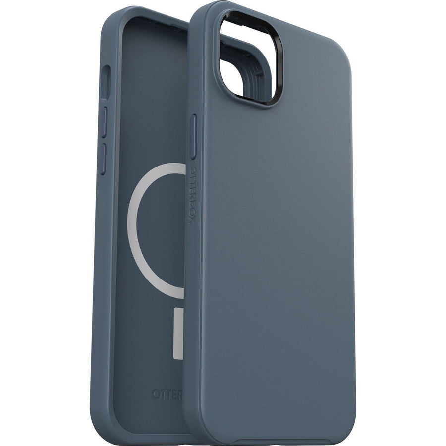 OTTERBOX Apple iPhone 14 Plus Symmetry Series+ Antimicrobial Case for MagSafe - Bluetiful (Blue) (77-89004), 3X Military