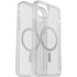 OTTERBOX Apple iPhone 14 Plus Symmetry Series+ Clear Antimicrobial Case for MagSafe - Clear (77-89170), 3X Military Stan