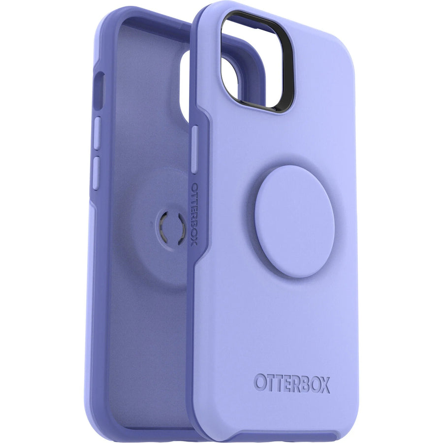 OTTERBOX Apple iPhone 14 / iPhone 13 Otter + Pop Symmetry Series Antimicrobial Case - Periwink (Purple) (77-89690), Dura