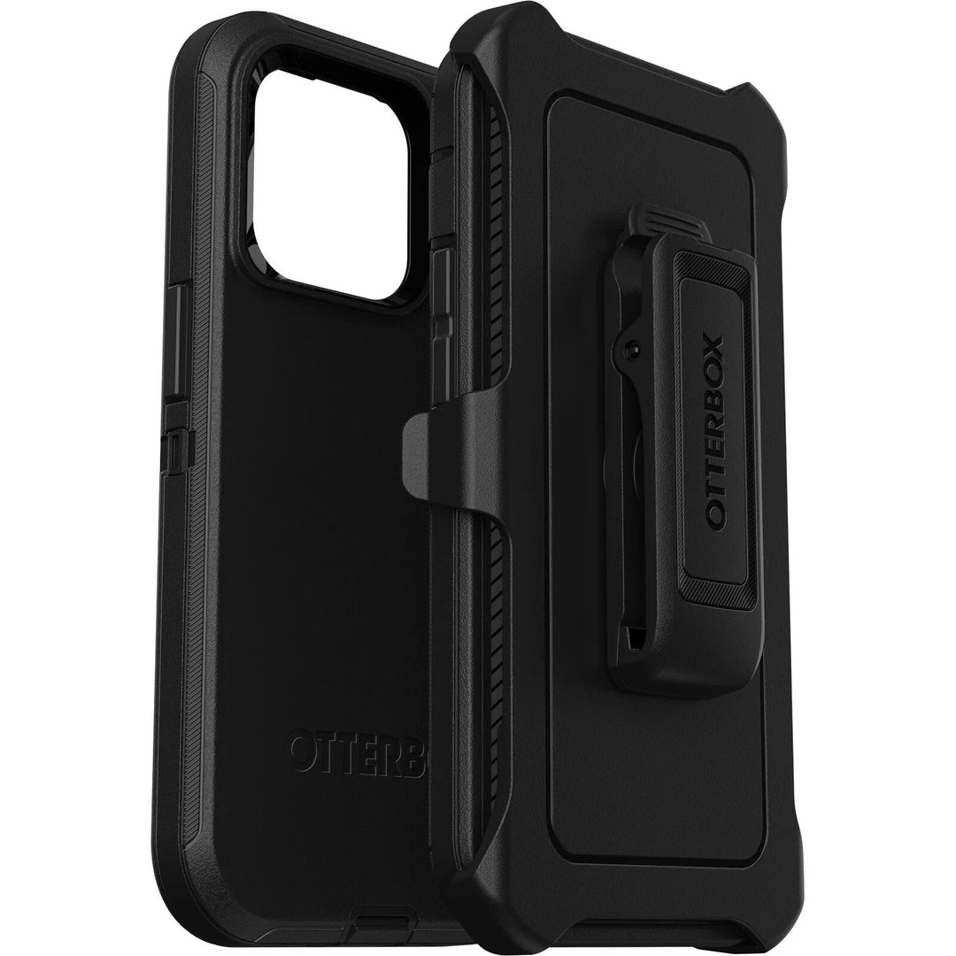 OTTERBOX Apple iPhone 14 Pro Defender Series Case - Black (77-88379), 4X Military Standard Drop Protection, Multi-Layer 