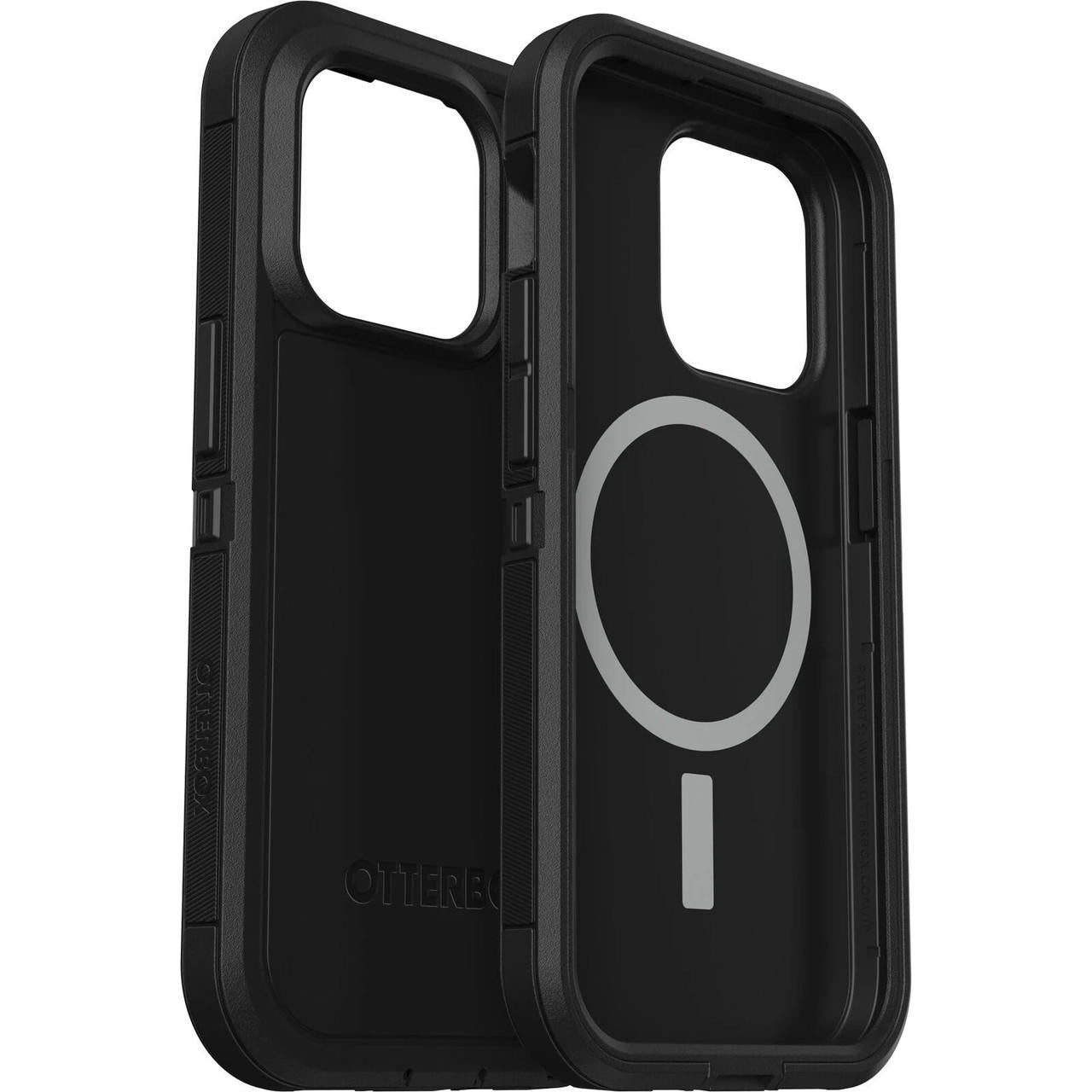 OTTERBOX Apple iPhone 14 Pro Defender Series XT Case with MagSafe - Black (77-89118), Multi-Layer, 5x Military Standard 