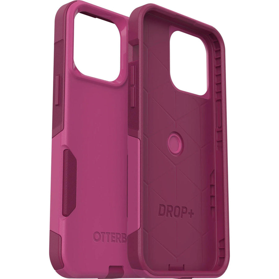 OTTERBOX Apple iPhone 14 Pro Max Commuter Series Antimicrobial Case - Into The Fuchsia (Pink) (77-88453), 3X Military St
