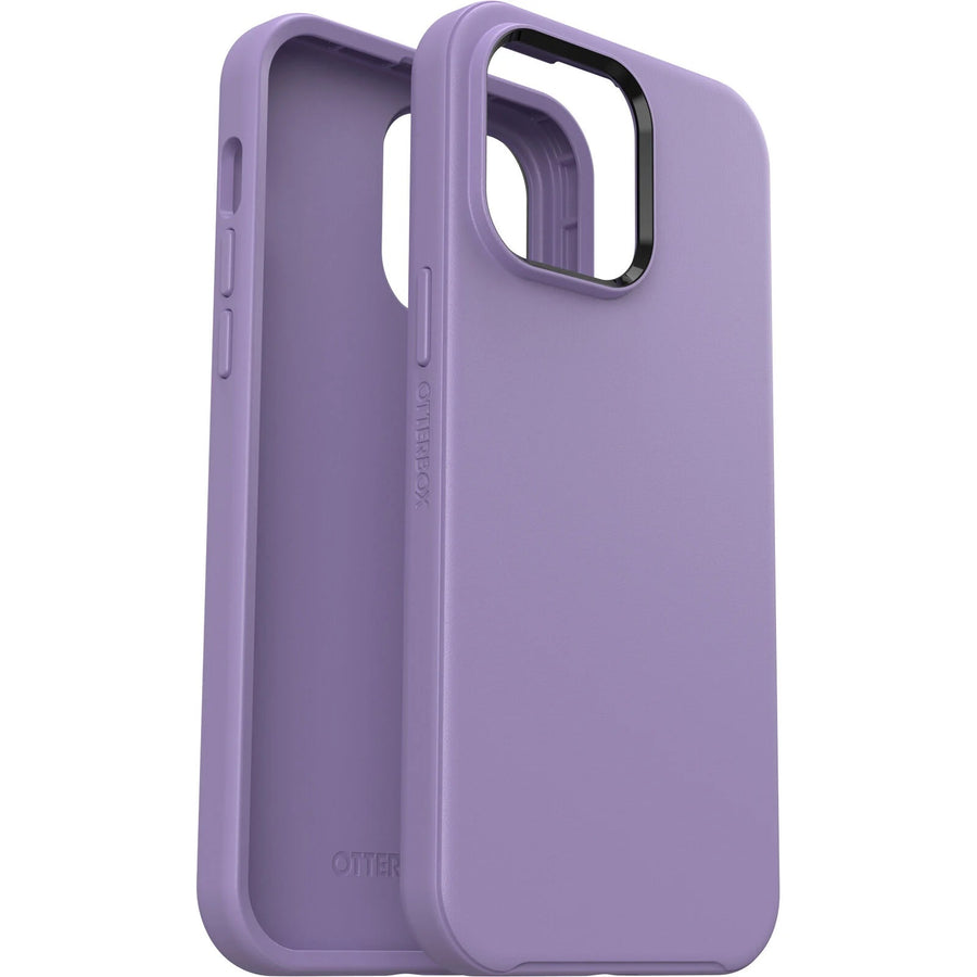 OTTERBOX Apple iPhone 14 Pro Max Symmetry Series Antimicrobial Case - You Lilac It (Purple) (77-88536), 3X Military Stan