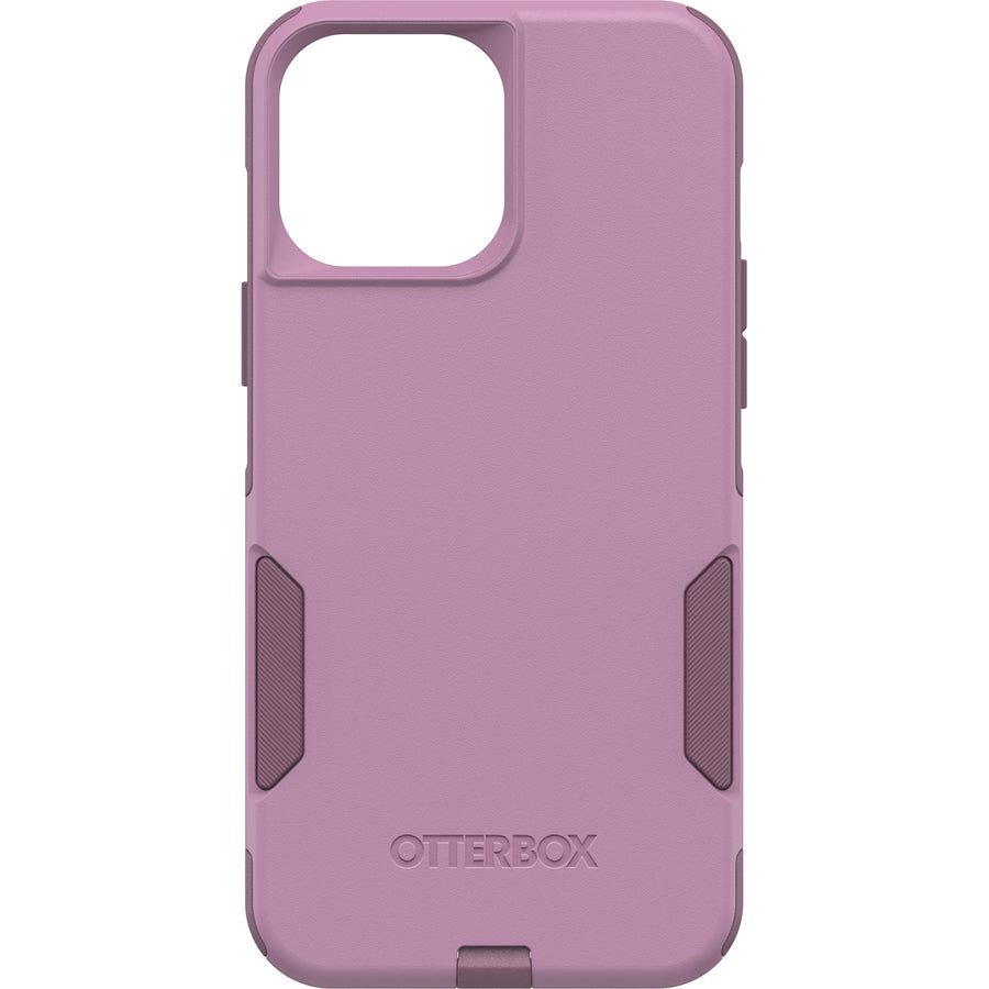 OTTERBOX Apple iPhone 13 Pro Max Commuter Series Antimicrobial Case - Maven Way (Pink) (77-83452), Wireless Charging Com