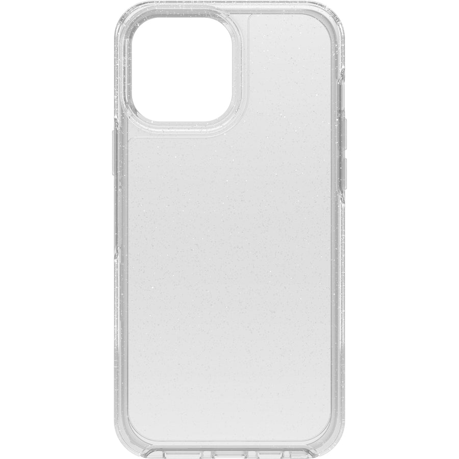 OTTERBOX Apple iPhone 13 Pro Max Symmetry Series Clear Antimicrobial Case (77-83509) - Stardust 2.0 - Clear case shows o