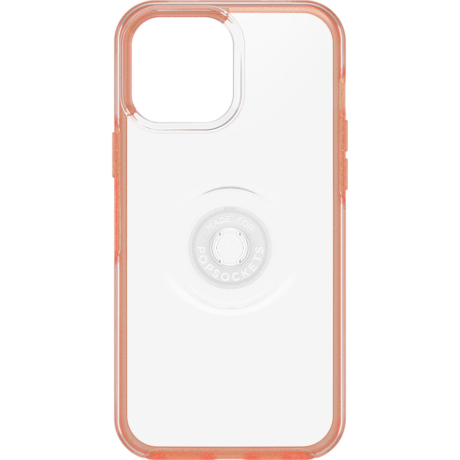 OTTERBOX Apple iPhone 13 Pro Max Otter + Pop Symmetry Series Clear Case - Melondramatic (Clear/Orange) (77-83713), Swapp