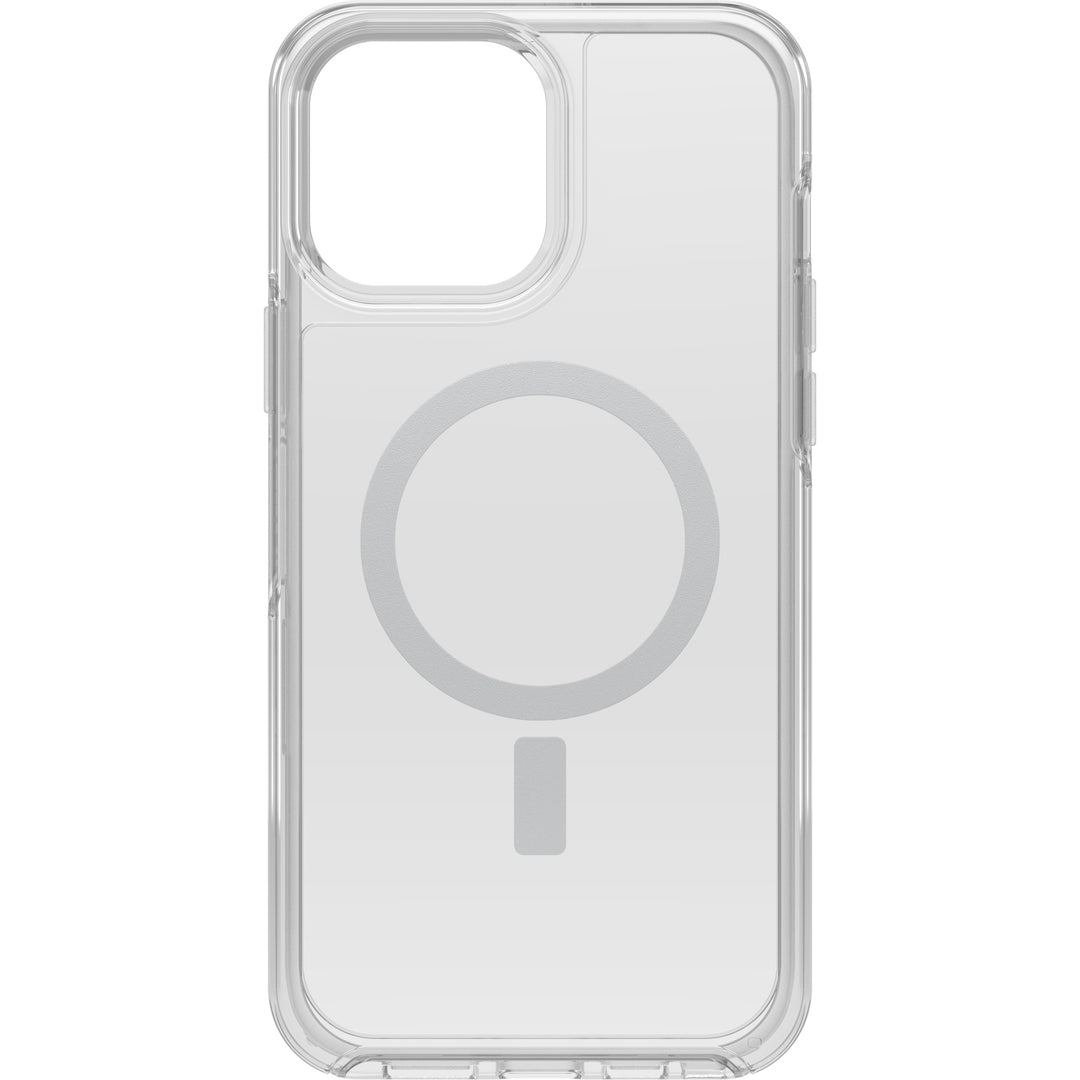 OTTERBOX Apple iPhone 13 Pro Max Symmetry Series+ Clear Antimicrobial Case for MagSafe (77-83662) - Strong magnetic alig