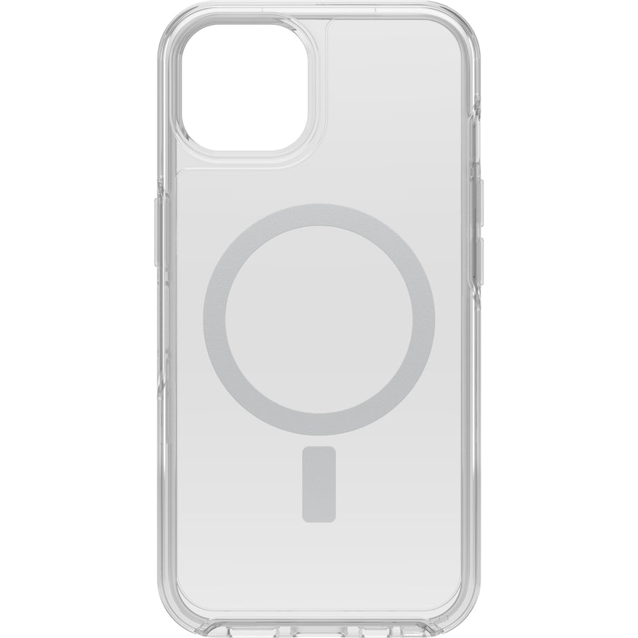 OTTERBOX Apple iPhone 13 Symmetry Series + Clear Antimicrobial Case for MagSafe - Ant Clear (77-85644) - Wireless chargi