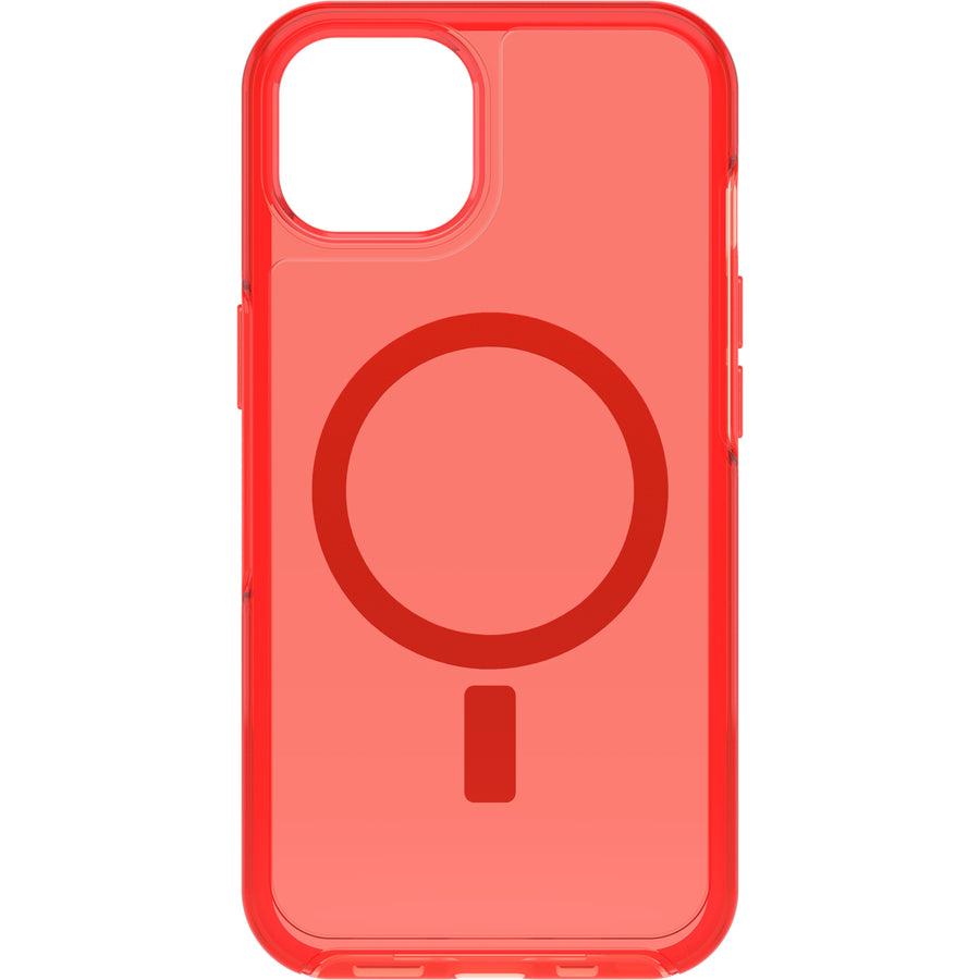OTTERBOX Apple iPhone 13 Symmetry Series+ Clear Antimicrobial Case for MagSafe - Ant In The Red(77-85646) - Made with 50