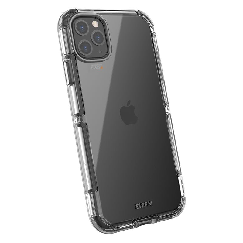 FORCE TECHNOLOGY Cayman Case for Apple iPhone 11 Pro - Clear EFCCAAE170CLE, 6m Military Standard Drop Tested, Shock & Dr