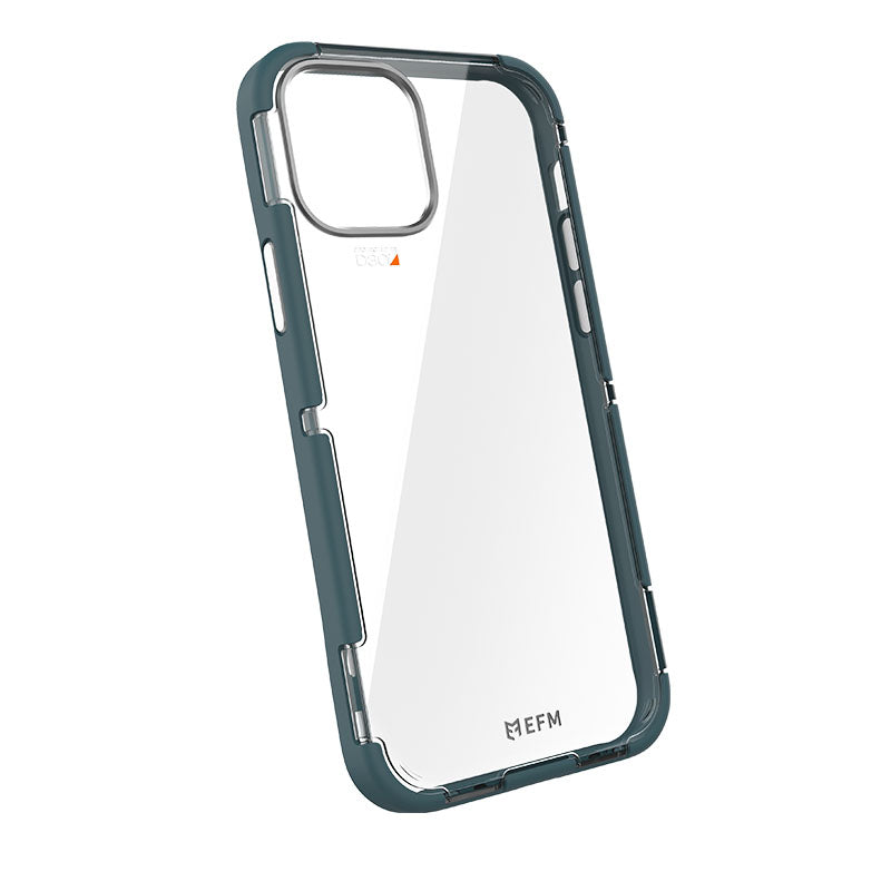 FORCE TECHNOLOGY Cayman 5G Case for Apple iPhone 12 mini - Mediterranea EFCCAAE180MES, Antimicrobial, 6m Military Standa