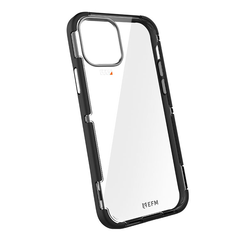 FORCE TECHNOLOGY Cayman 5G Case for Apple iPhone 12 Pro Max - Black EFCCAAE182BSG, Antimicrobial, 6m Military Standard D