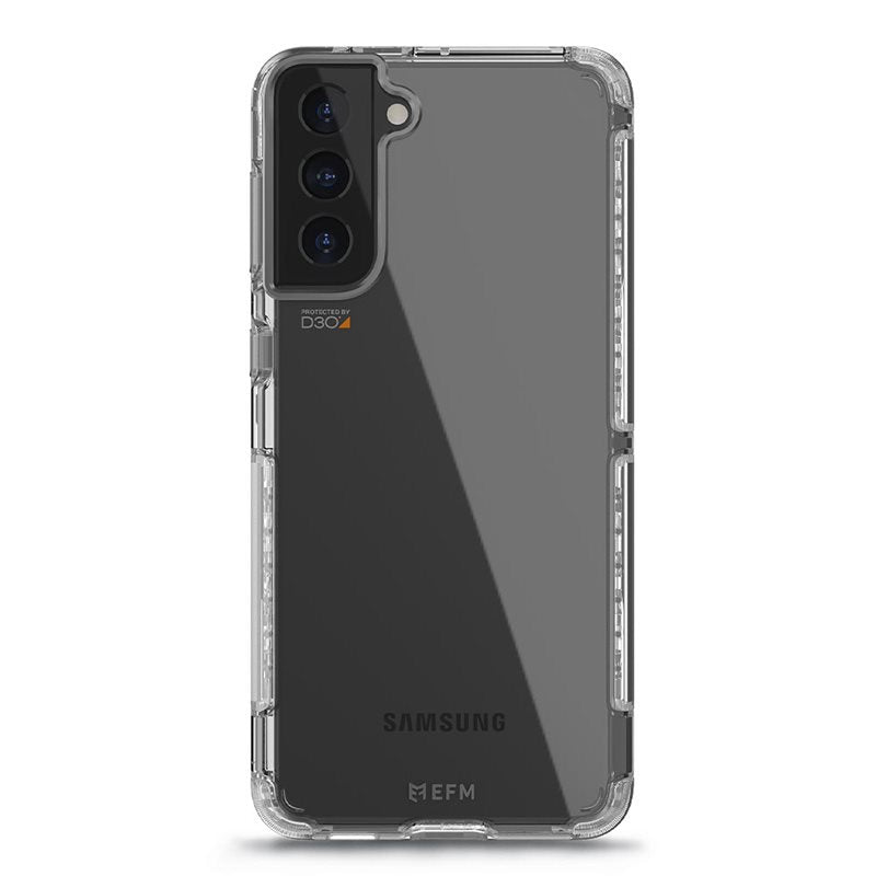 FORCE TECHNOLOGY Cayman Case for Samsung Galaxy S21 5G - Frost/Clear EFCCASG270FCL, Antimicrobial, 6m Military Standard 