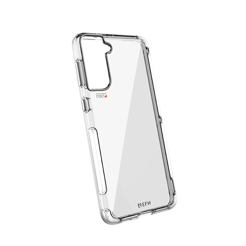 FORCE TECHNOLOGY Cayman Case for Samsung Galaxy S21+ 5G - Frost Clear EFCCASG271FCL, Antimicrobial, 6m Military Standard