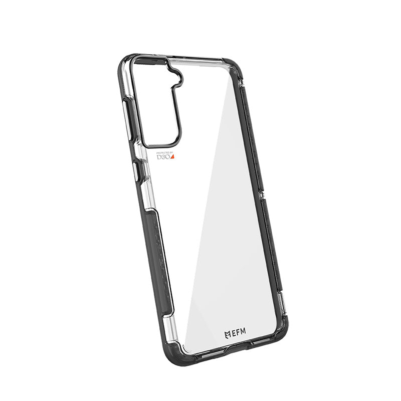 FORCE TECHNOLOGY Cayman Case for Samsung Galaxy S21+ 5G - Smoke Black EFCCASG271SMB, Antimicrobial, 6m Military Standard