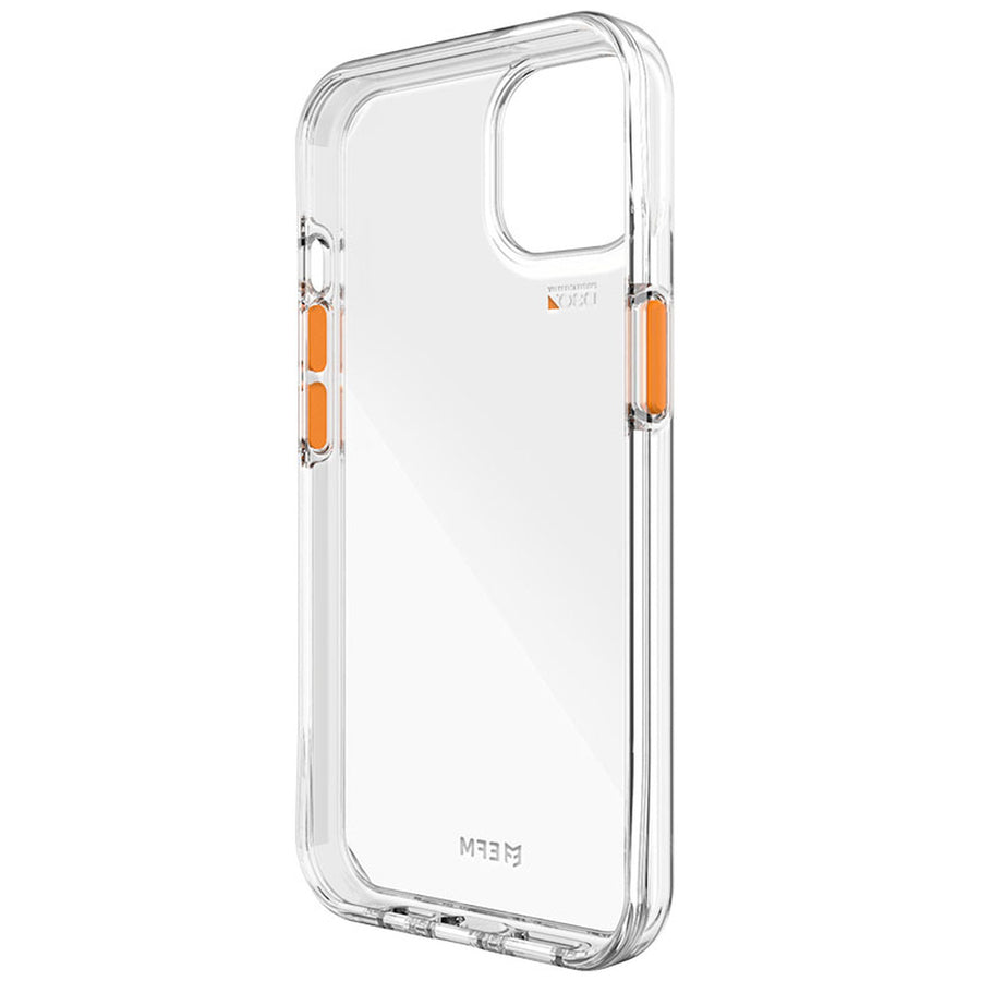 FORCE TECHNOLOGY Aspen Case for Apple iPhone 13 Mini - Clear EFCDUAE191CLE, Antimicrobial, Compatible with MagSafe*, 6m 