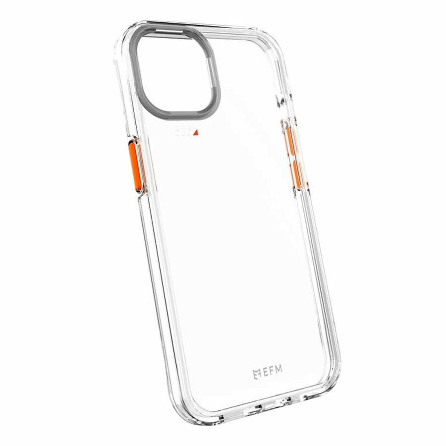 FORCE TECHNOLOGY Aspen Case for Apple iPhone 13 - Clear EFCDUAE192CLE, Antimicrobial, Compatible with MagSafe*, 6m Milit