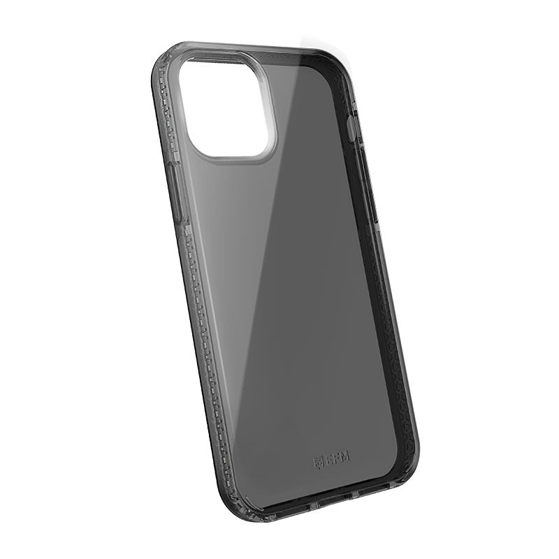 FORCE TECHNOLOGY Zurich Case for Apple iPhone 12 mini - Smoke Black EFCTPAE180SMB, Antimicrobial, 2.4m Military Standard