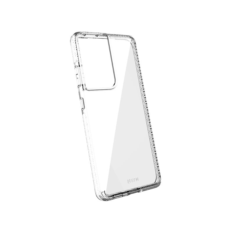 FORCE TECHNOLOGY Zurich Case for Samsung Galaxy S21 Ultra 5G - Clear EFCTPSG272CLE, Antimicrobial, 2.4m Military Standar