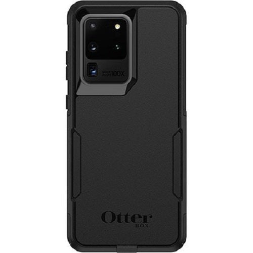 OTTERBOX Samsung Galaxy S20 Ultra 5G Commuter Series Case - Black (77-64215), Dual-Layer, Port & 3X Military standard dr