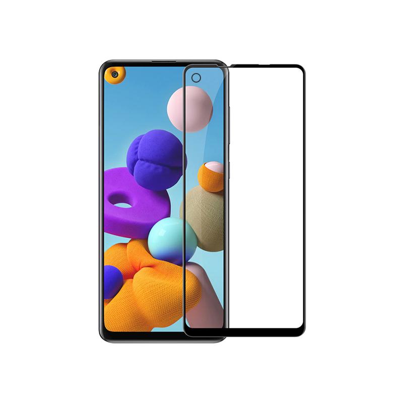 GENERIC Premium Glass Screen Protector for Samsung Galaxy A21s- Durable Surface & Scratch Resistant, High Transparency, 