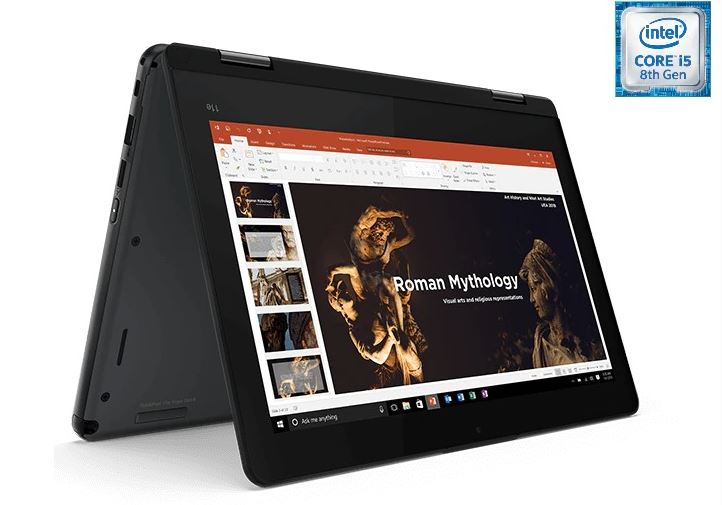 LENOVO ThinkPad 11e YOGA Intel M3-8100Y 8GB 256GB WIN10 PRO National Academic Intel UHD Graphics 615 3CELL WIFI BT  Depo