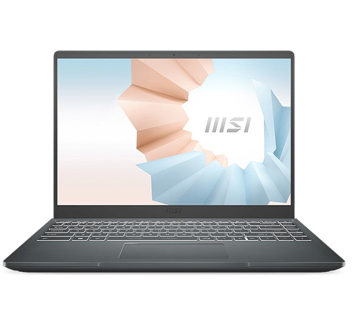 MSI Modern Series Notebook 15.6' FHD Intel Tiger lake i5-1155G7 Onboard DDR4 16GB 512GB SSD Windows11 Pro Intrel Iris Xe