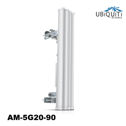 UBIQUITI High Gain 4.9-5.9GHz AirMax Base Station Sectorized Antenna 20dBi, 90 deg - All mounting accessories and bracke