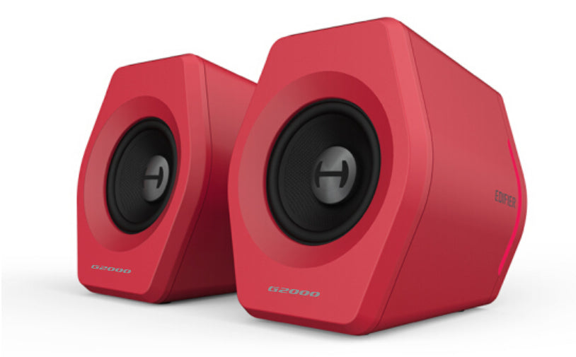 EDIFIER G2000 Gaming 2.0 Speakers System - Bluetooth V4.2/ USB Sound Card/ AUX Input/RGB 12 Light Effects/ 16W RMS Power