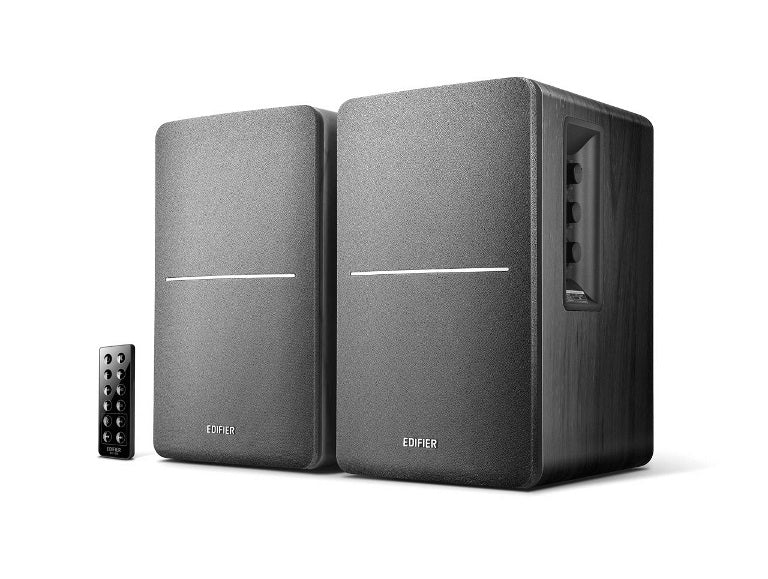 EDIFIER R1280DB - 2.0 Lifestyle Bookshelf Bluetooth Studio Speakers Black - 3.5mm AUX/RCA/BT/Optical/Coaxial Connection/