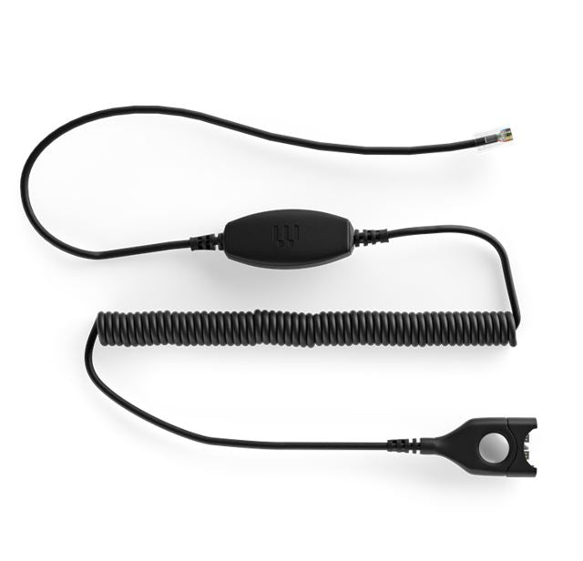 SENNHEISER | Sennheiser Bottom cable EasyDisconnect to Modular Plug - Coiled cable - For some super high mic sensitivity