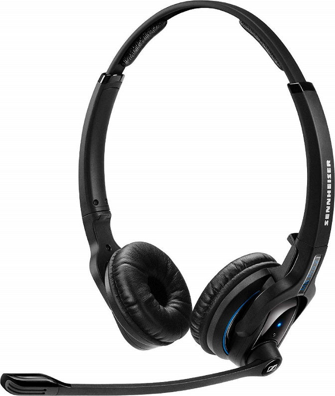 SENNHEISER | Sennheiser Bluetooth 4.0 headset, binaural, ultra noise cancelling microphone, double ear, talk time up to 