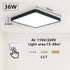 Smart LED Ceiling Lamp Voice Control Alexa