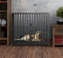 38 Heavy Duty Dog Cage Large XL XXL Pet Kennel on Wheels