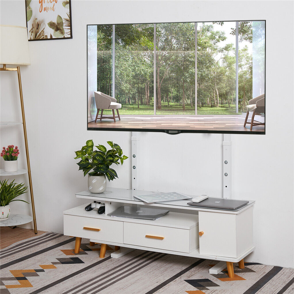 Universal TV Stand Base for 32-100 Adjustable Floor Mount