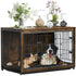 Large Wooden Dog Crate Kennel End Table Nightstand 100x59x74cm