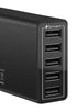 40W 5-Port USB Wall Charger Fast AC Adapter Multi Travel