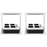 2 x Herb Lamp LED 4 Pot Grower 37 x 22 x 36cm