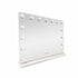LED Beauty Mirror with 15 Bulbs, Colour Settings, USB A and USB C, White, 58 × 48cm