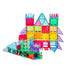 120 Pcs non-toxic STEM Educational, Durable Magnetic Tiles/Puzzle with Storage Bag