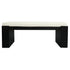 	Adelle Solid Mindi Timber Bench - Small (Black)