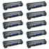 Compatible Premium 10 x 78A Black (CE278A) Toner Cartridge - for use in HP Printers